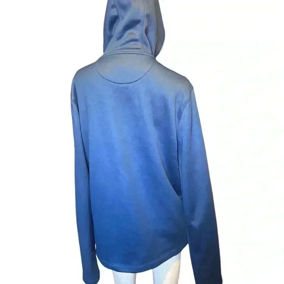 Michael Kors Track Jacket Men’s Size Medium Royal Blue Full Zip Up Hooded Size M - Picture 6 of 11